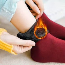 Mistirik Winley Model Soket Çorap Içi Pelüşlü Sıcak Tutan Bilek Çorap