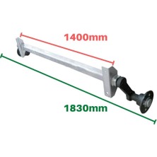 Knott 750 kg Torsiyonlu Frensiz Dingil