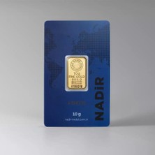 Nadir Gold 24 Ayar 10 Gram Külçe Altın