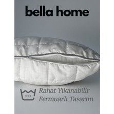 Bella Home 50X70 Antistress Kapitoneli Yastık – Yıkanabilir – Fermuarlı – Özel Çantalı