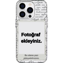 Iphone 14 Pro Uyumlu Kişiselleştirilebilir Tasarimli Lüks Silikon Kilif