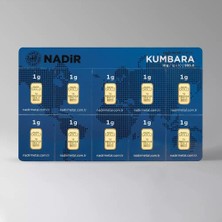 Nadir Gold Nadirgold 10 gr Kumbara Külçe Altın