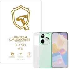 Microcase Infinix Hot 40I ile Uyumlu Full Tpu Ön Arka Nano Koruma- EKM103