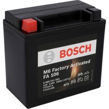 Motostart Bosch Fa 106 YTX14-BS 12V 12A 200 A Mercedes Yedek Akü