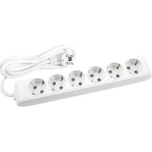 Timion Viko 6lı - 2mt Uzatma Kablo Grup Priz Topraklı 90 11 36 02 (5148)