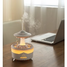 Matechno 350 ml Hava Nemlendirici Buhar Makinesi Aroma Difüzörü Ufo Yağmur Efekt Kumandalı Nemlendirici