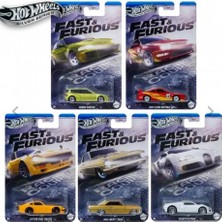 Hot Wheels Silver Series Fast & Furious 5'li Set HNR88