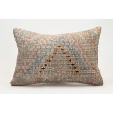 Kilim Wholesale El Yapımı Kilimden Yapılmış Vintage Kırlent Kılıfı, YÜN,40X60CM