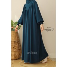 Asilnur Irem Elbise Petrol Mavisi