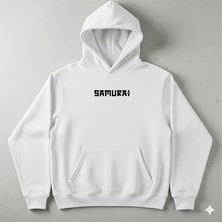 Style Baskı Samuray Baskılı Hoodie