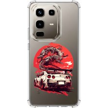 TechTree Infinix Note 50 Pro Uyumlu Gtr Ejderha Tasarımlı Baskılı Silikon Kılıf