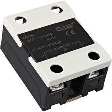 Q&W ZG3NC-340B Solid State Röle 40A - 3-32VDC Giriş 90-480VAC Çıkış