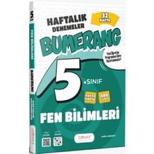Günay Yayınları 5. Sınıf Fen Bilimleri Bumerang 32 Haftalık Denemeleri