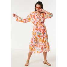 C&city Pareo Plaj Elbisesi 22225 Oranj