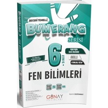 Günay Yayınları 6. Sınıf Fen Bilimleri Etkinlikli Bumerang Serisi