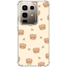 TechTree Infinix Note 50 Pro Uyumlu Sevimli Ayıcıklar Baskılı Silikon Kılıf