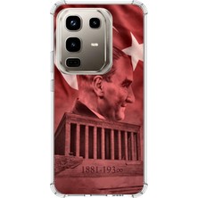 TechTree Infinix Note 50 Pro Uyumlu Atatürk Portresi ve Anıtkabir Baskılı Silikon Kılıf