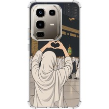 TechTree Infinix Note 50 Pro Uyumlu Kabe Aşkı Baskılı Silikon Kılıf