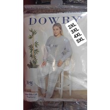 Dowry B09-120 Battal Uzun Kollu Pijama Takımı