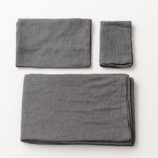 Yavuz Şantiye Nevresim Takımı Tek Renk Gri