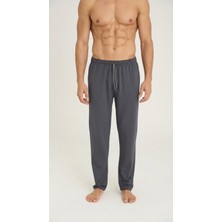 Kly Erkek Füme Tek Alt Pijama Altı Rahat Kesim Konforlu Yapı C6T4N01