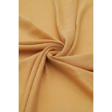 Valentino Orlandi Sarı Valentıno Orlandı Alia Logo Eşarp