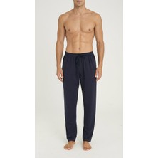 Kly Erkek Lacivert Tek Alt Pijama Altı Rahat Kesim Konforlu Yapı C6T4N01