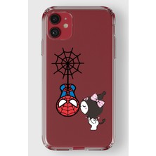 Manitoba Iphone 11 Uyumlu Baskılı Yumuşak Silikon Şeffaf Telefon Kılıfı