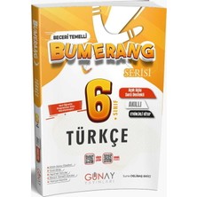 Günay Yayınları 6. Sınıf Türkçe Etkinlikli Bumerang Serisi