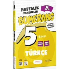 Günay Yayınları 5. Sınıf Türkçe Bumerang 32 Haftalık Denemeleri