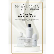 Noaroma Kaşmir Kokulu Parfüm Kokulu Dörtlü Günlük Bakım Set Kalıcı Koku Etkili