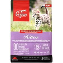 İsmiyle Al Orijen Kitten Tahılsız Yavru Kedi Maması 1.8 kg