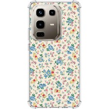 TechTree Infinix Note 50 Pro Uyumlu Ayı Winnie Pooh ve Çiçekler Baskılı Silikon Kılıf