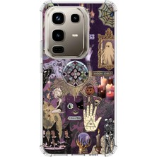TechTree Infinix Note 50 Pro Uyumlu Hallowen Cadılar Astroloji Baskılı Silikon Kılıf