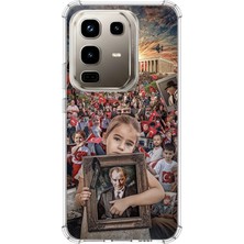TechTree Infinix Note 50 Pro Uyumlu Anıtkabir Atatürk Portre Baskılı Silikon Kılıf