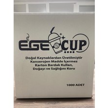 Ege Cup 6.5 Oz Karton Bardak 1000 Adet 50Lİ 20PAKET