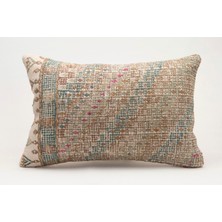 Kilim Wholesale El Yapımı Kilimden Yapılmış Vintage Kırlent Kılıfı, YÜN,40X60CM