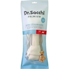 Dr.sacchi Premium Sığır Etli Sığır Derisi Genişletilmiş Düğüm Kemik Tahılsız Köpek Ödülü 10-11" 220-230 gr 1'li