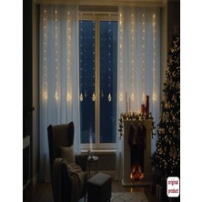 Brokoli Home Dekoratif Ampul Top Perde Kumandalı 3 Metre 8 Mod Peri LED Işık Günışığı Aydınlatma Perde LED USB