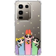 TechTree Infinix Note 50 Pro Uyumlu Powerpuff Girls Tasarımlı Baskılı Silikon Kılıf