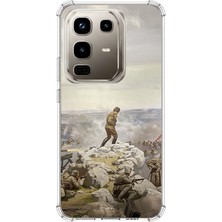 TechTree Infinix Note 50 Pro Uyumlu Cephede Komutan Bağımsızlık Atatürk Baskılı Silikon Kılıf