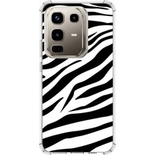 TechTree Infinix Note 50 Pro Uyumlu Zebra Tasarımlı Baskılı Silikon Kılıf