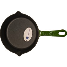 Sürel 22 cm Yuvarlak Düz Tava Degrade Koyu Yeşil