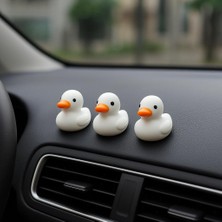 Ördek Mini Süsü,masa Dekoru,tatlı Dekor, Klima Süsü, Minik Dekor, Göğüs Süsü 8 Adet