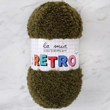 Mertay La Mia Retro Asker Yeşili El Örgü Ipi - LM8001