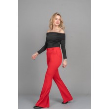 MissVina Kemerli Ispanyol Paça Pantolon 3891
