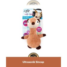 AFP Ultrasonik Sincap Peluş Köpek Oyuncağı 22X16,7X9 cm