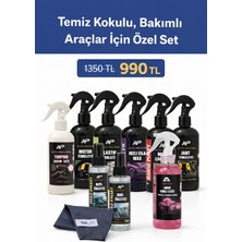 Maxhaus Temiz Kokulu, Bakımlı Araçlar Için 10’lu Profesyonel Araç Bakım ve Temizlik Seti