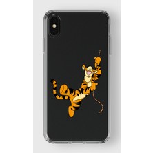 Manitoba Iphone X/xs Uyumlu Baskılı Yumuşak Silikon Şeffaf Telefon Kılıfı