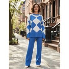 Lujiz Kadın Triko Tunik ve Pantolonlu Ikili Takım